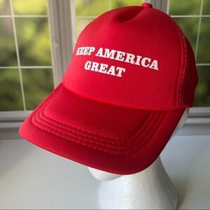 Keep America Great Red Adjustable Hat